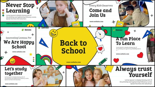 Back to School | Kids Education Promo