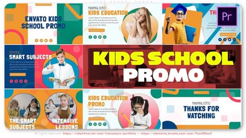 Promoción escolar para niños