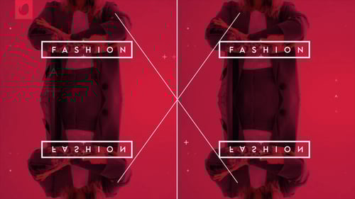 Modern Abstract Opener with Dynamic Text and Geometric Transitions