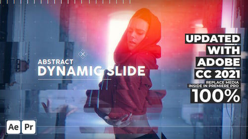 Abstract Dynamic Slide // Premiere Pro Template
