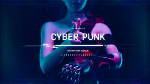 Hud Glitch Splitscreen Slideshow