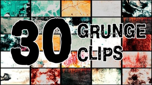 Grunge Clips Pack