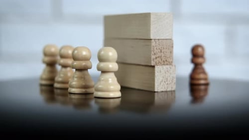 Konzept der Segregation.