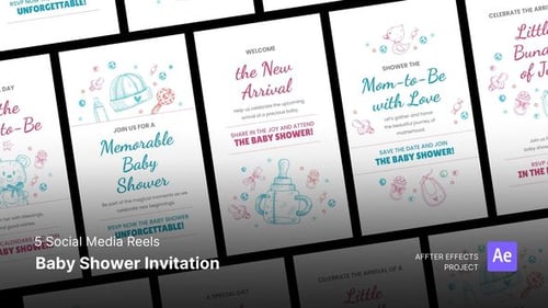 Social Media Reels - Skincare Product Before After After Effects Template