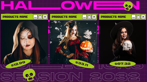 Halloween Sale Slider Promo