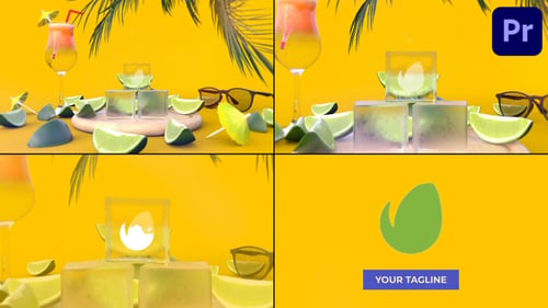 Logo Summer para Premiere Pro