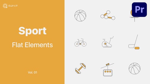 Sport Icons for Premiere Pro Vol. 01