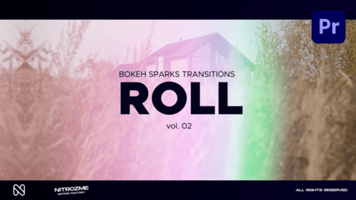 Dynamic Roll Transitions with Bokeh Sparks