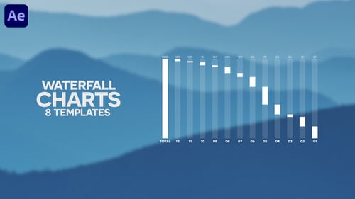 Animated Waterfall Charts for Business Data Presentation