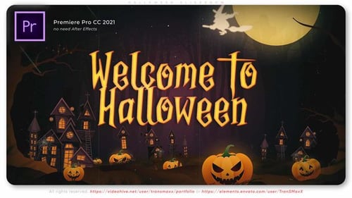 Presentación de diapositivas de Halloween