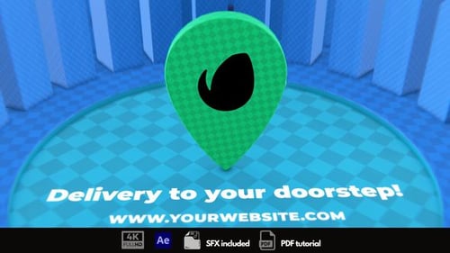 Revelación del logotipo de entrega