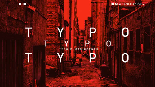 Typography Photo Opener