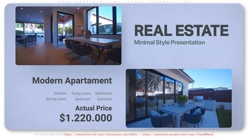 Real Estate Minimal Style Presentation