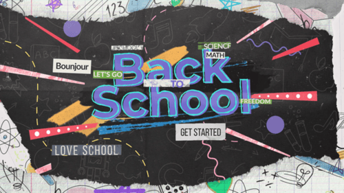 Back to School Intro Opener