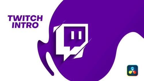 Twitch Liquid Logo Intro