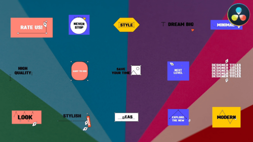 Designer Titles for DaVinci Resolve