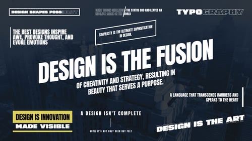 Minimal Animated Titles