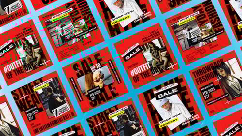 Clores Fashion Instagram Posts