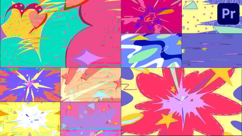 Seamless Multicolor Transitions for Premiere Pro