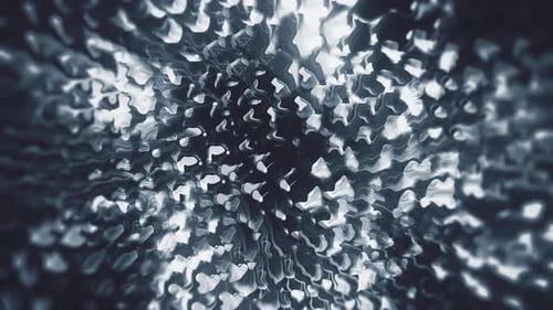 Abstracción metálica líquida oscura