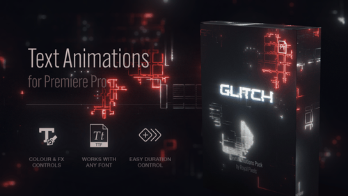 Titles for Premiere Pro | Glitch
