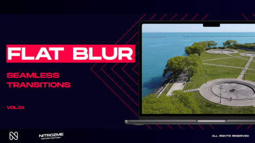 Modern Flat Blur Seamless Transitions Pack