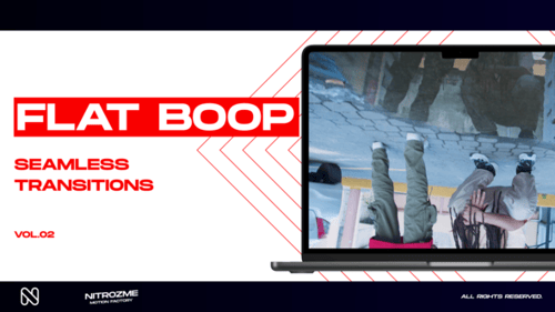 Seamless Glitch Transitions Pack for Video Editing