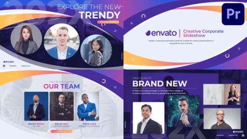 Creative Corporative Slideshow for Premiere Pro