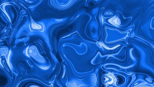 Liquide de marbre bleu brillant