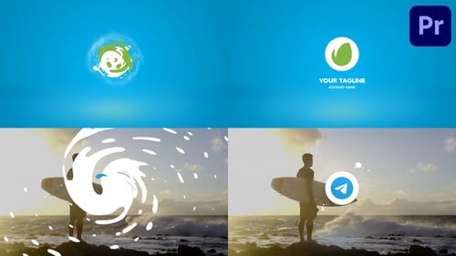 Dynamic Liquid Logo Reveal Animation