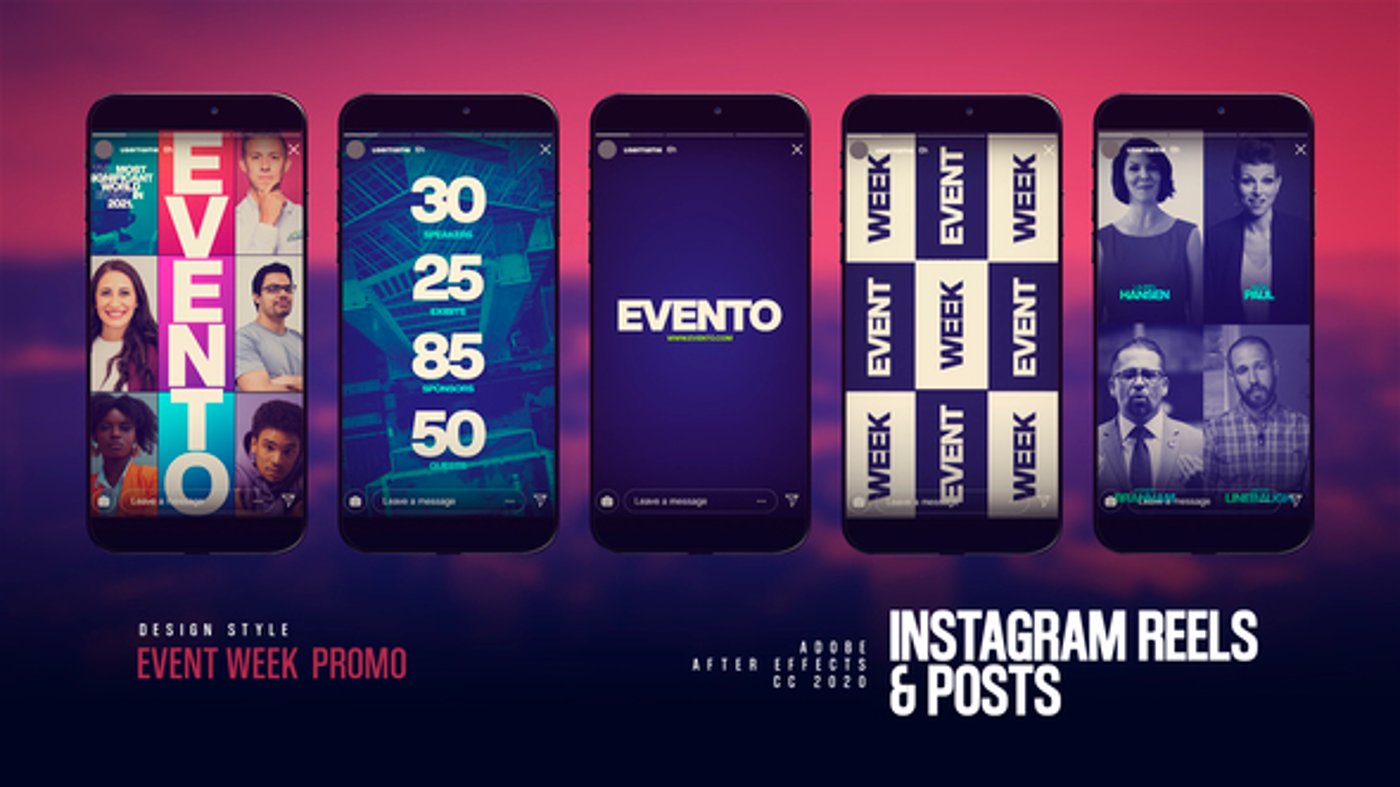 Animated Event Promotion Instagram Stories and Reels, Product Promo ft ...