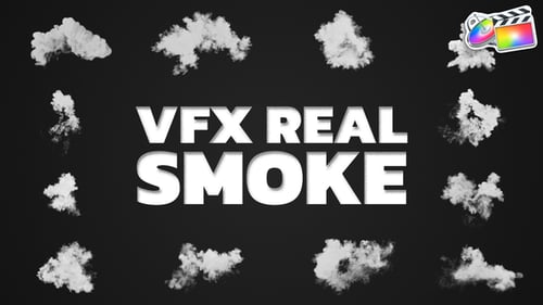 Dynamic Smoke Cloud Effect for Text and Logo Reveals