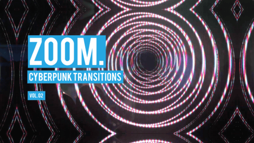 Cyberpunk Zoom Transitions Band 02