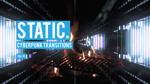 Cyberpunk Static Transitions Band 01