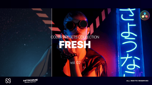 Fresh LUT Collection Vol. 02 for DaVinci Resolve