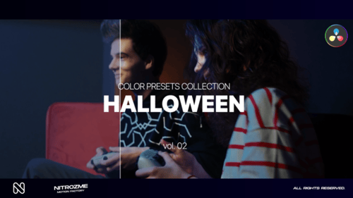 Halloween LUT Collection Vol. 02 for DaVinci Resolve