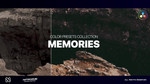 Memories LUT Collection Vol. 01 for DaVinci Resolve