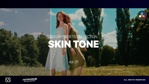 Skin LUT Collection Vol. 01 for DaVinci Resolve