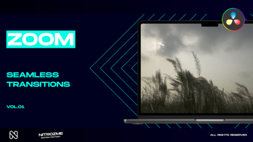 Zoom Transitions Vol. 01 for DaVinci Resolve
