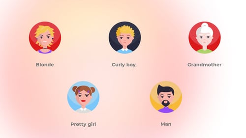 Avatar Icons - Avatars Concept