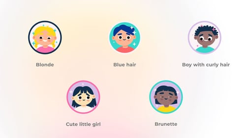 Cute Avatars - Avatars Concept