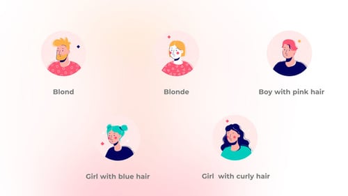 Students Avatars - Avatars Concept