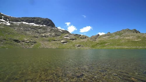High Altitude Plateau Lake