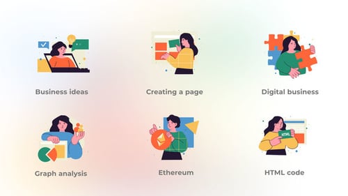 Digital Business - Stonepictures Set of Mini Concepts