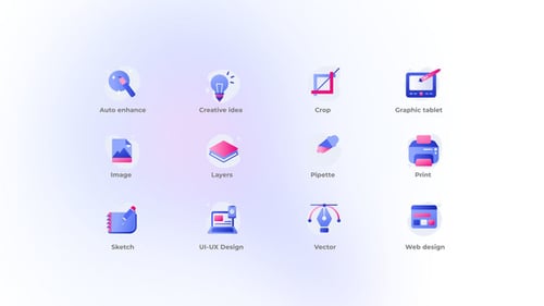 Design - Gradient Icons