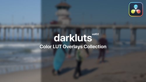 Dark Cinematic Video Color Grading LUTs Presets Collection