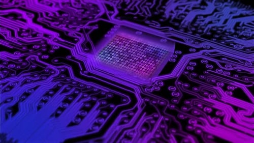 Data Transfer in Futuristic PCB with Processor