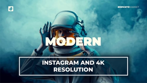 Modern Fast-Paced Social Media Intro with Dynamic Text Transitions