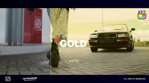 Gold LUT Collection Vol. 02 for Final Cut Pro X
