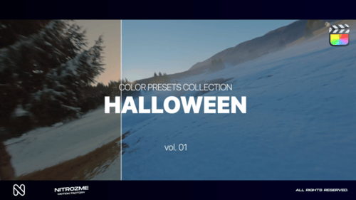 Halloween Cinematic Color Grading LUTs
